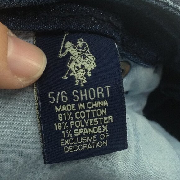U.S. Polo Assn. Moto Style Skinny Jeans Size 5/6 - Picture 12 of 16